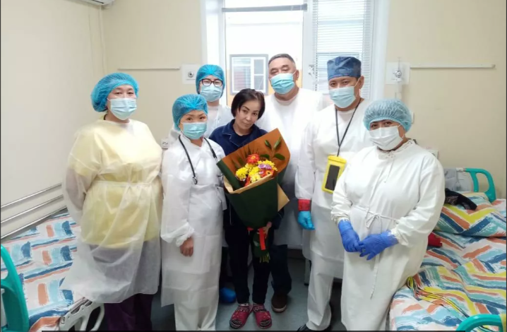 Последний зараженный COVID-19 пациент выписан из инфекционной больницы в Талдыкоргане