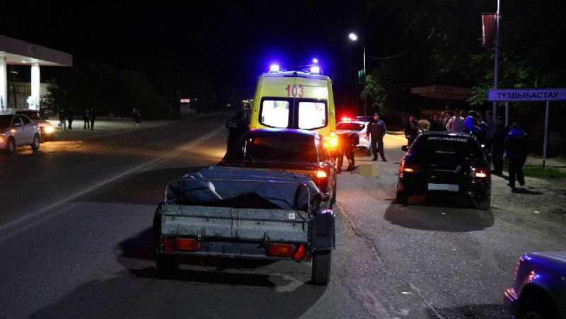 Водитель Subaru сбил насмерть женщину в Талгарском районе