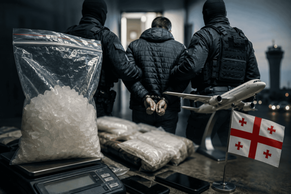 Из Грузии в Казахстан доставили организатора нарколаборатории в Алматинской области