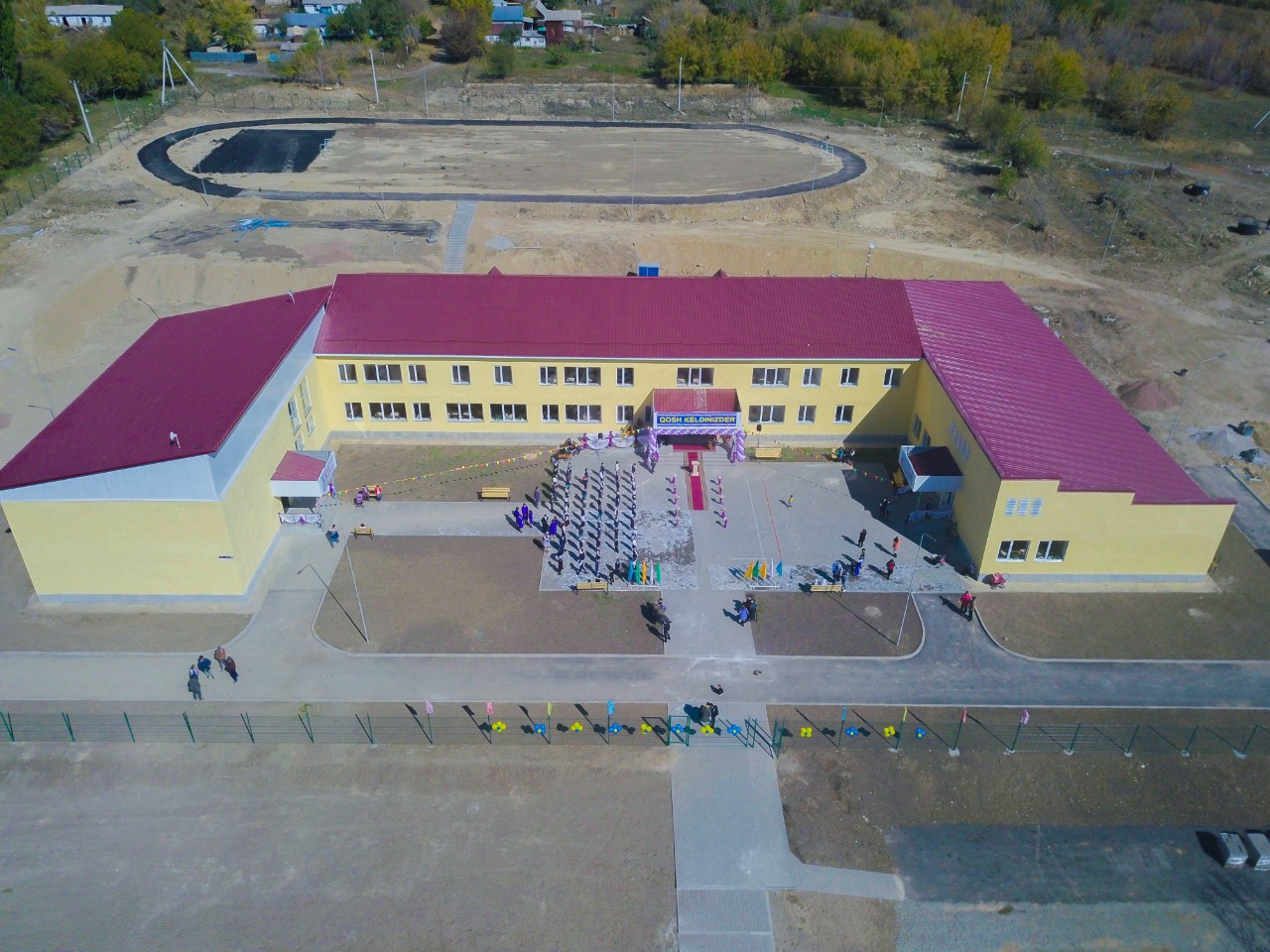 В селе Косагаш открыли школу