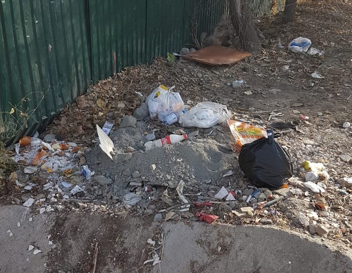 Каскеленцы озабочены пропажей мусорных баков с улиц
