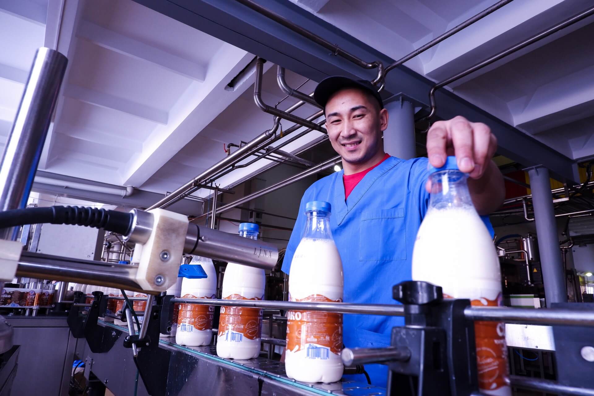 Молочный завод в Алматинской области производит более 15 видов продукции