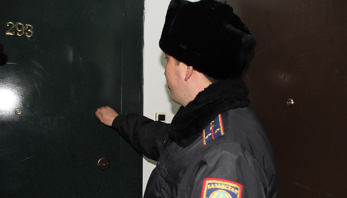 Полиция Карасайского района начала работу в усиленном режиме