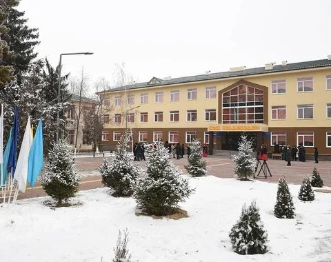 Школа в селе Касымбек увеличилась