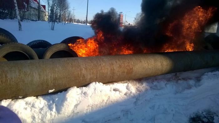 В Талгаском районе отогревали трубопровод горящими покрышками: Минэкологии проведет официальную проверку