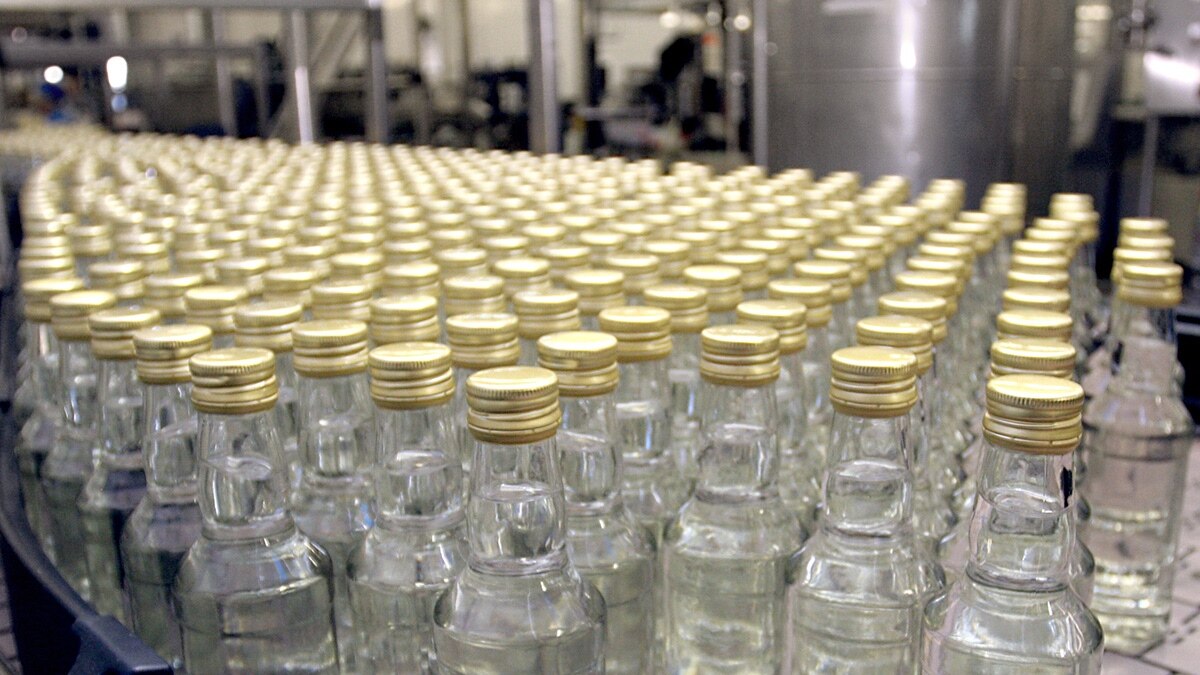 Более 170 тысяч бутылок суррогатной водки нашли на заводе в Алматинской области