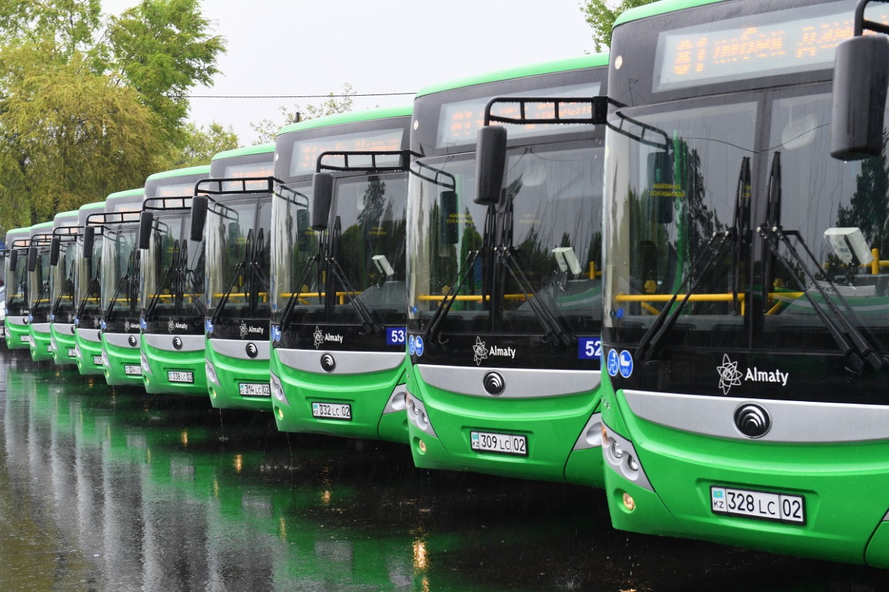 Из Алматы в Карасайский район запустили новый автобусный маршрут