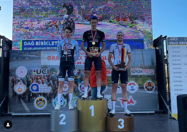 Спортсмен из села Карабулак выиграл престижную велогонку в Турции