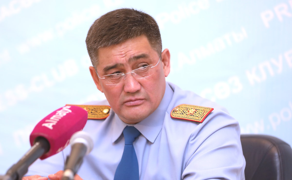 Бывшего главу Департамента полиции Алматинской области уволили из полиции