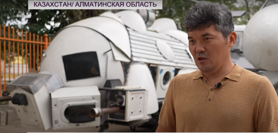 Житель Алматинской области строит звездолет