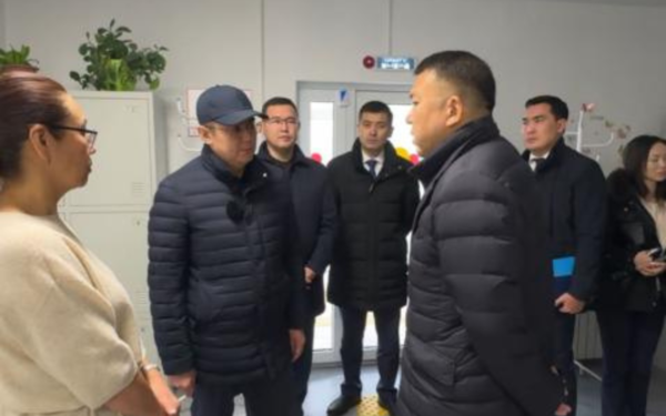 Канат Есболатов провёл инспекцию социальных и медицинских объектов Алматинской области