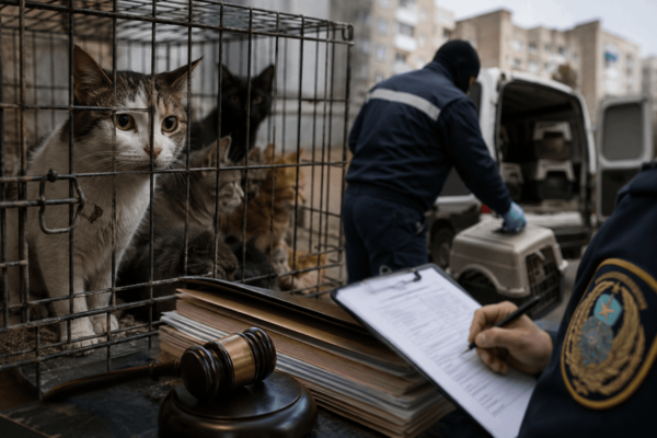 «Кошкин дом» по-конаевски: после эвтаназии 19 животных наказали подрядчика и главу ветотдела