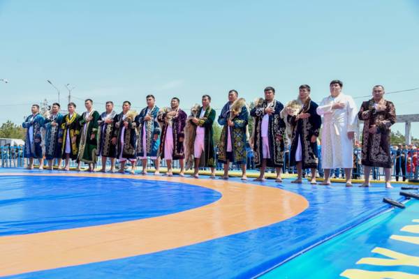 Поддерживая национальные традиции: в Конаеве прошел турнир по национальному виду спорта